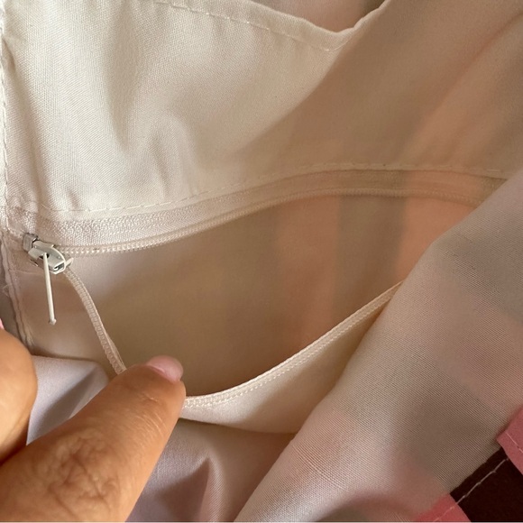 NWT Princess Polly Lelande Striped Tote Bag Pink / Brown - Picture 8 of 9